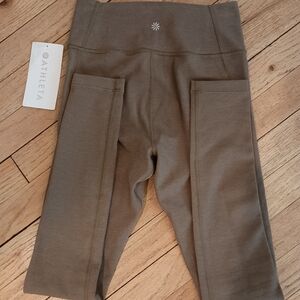 NWT Athleta Intuition Olive Leggings